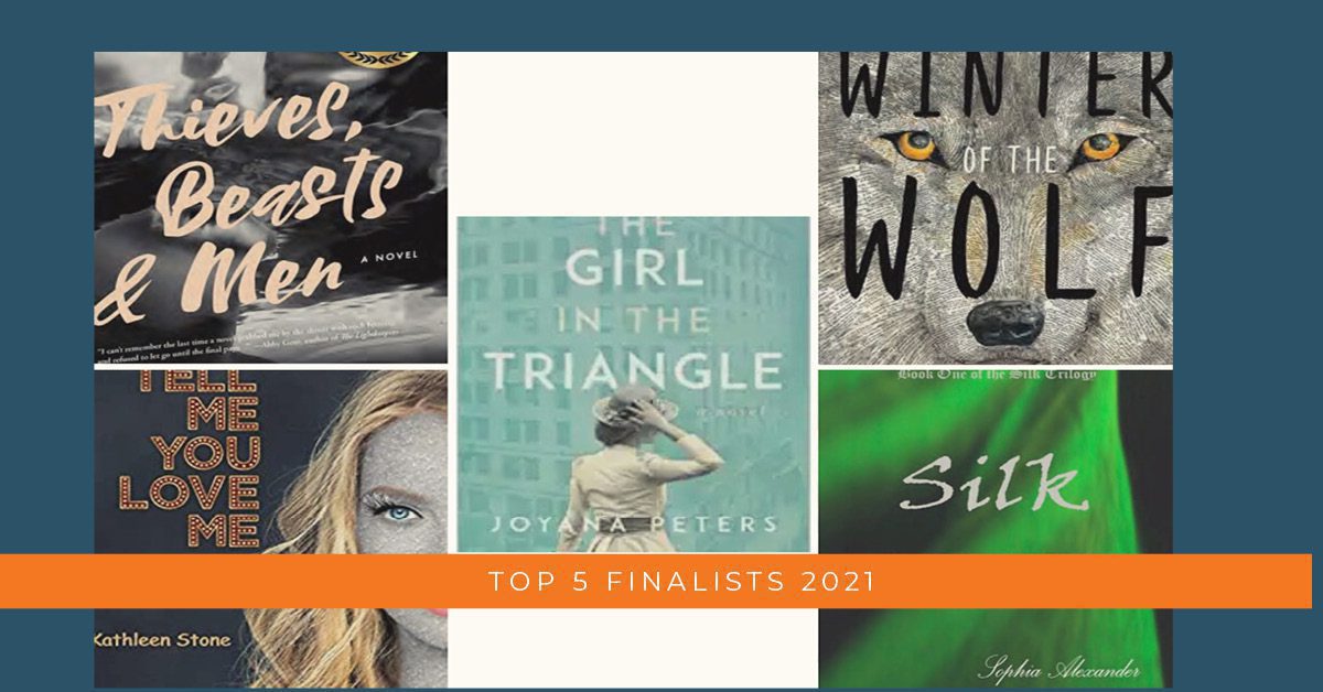 Top 5 Finalists for the 2021 Shelf Unbound Competition for Best Independently Published Book