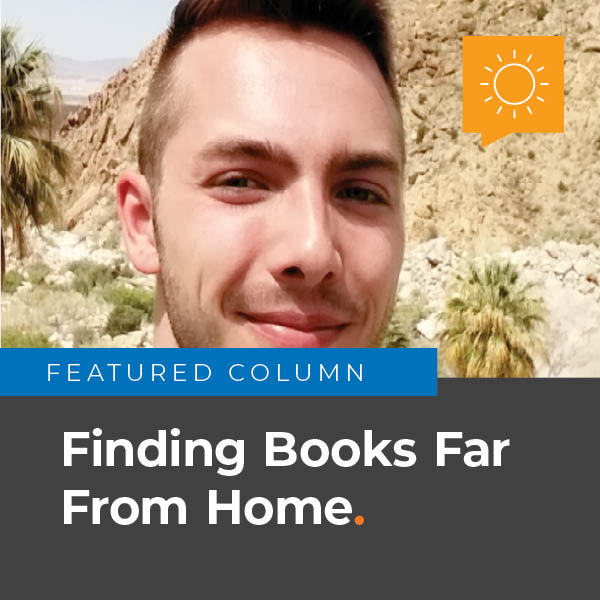 Feature: Finding Books Far From Home.